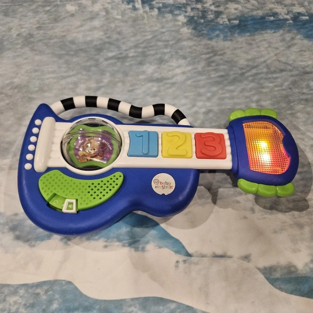 Baby Einstein Discover & Play Musical Guitar Toy Lights Sounds Learning Toy‎